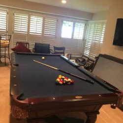 Olhausen 8" Pool Table for sale (SOLD)