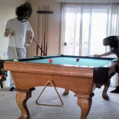 Olhausen Oak Pool table